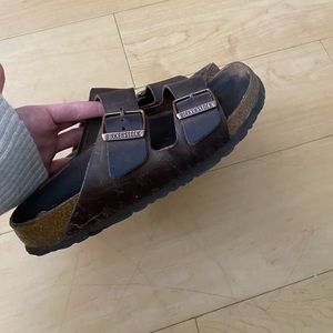 Birkenstock size 38 Brown leather (Women’s or Men’s)